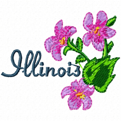 Flowers And Tree Embroidery Design 7 Flowers And Tree Embroidery Design 7